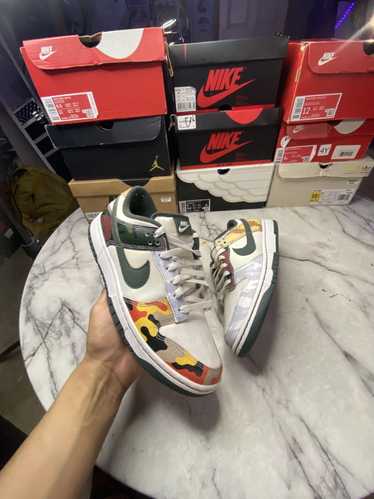 Nike Dunk low multi camo