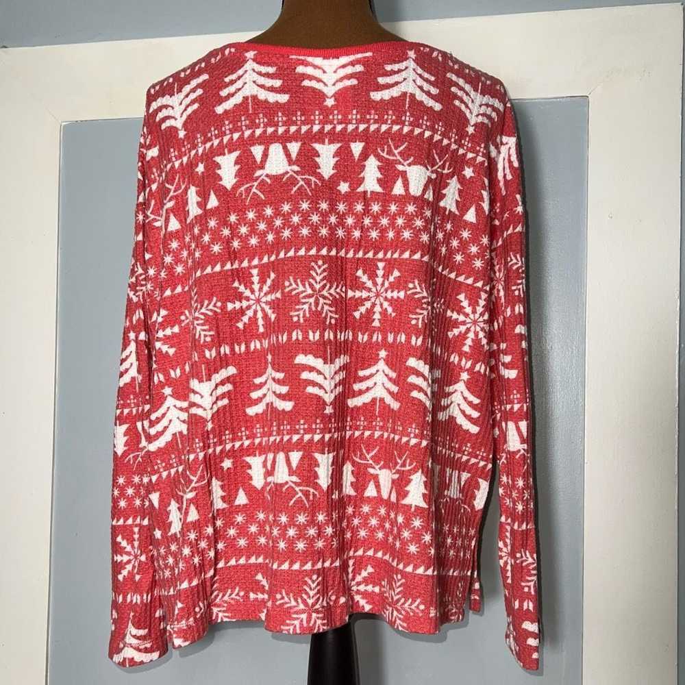 Other Joyspun, Thermal Holiday Long Sleeve Sleep … - image 5