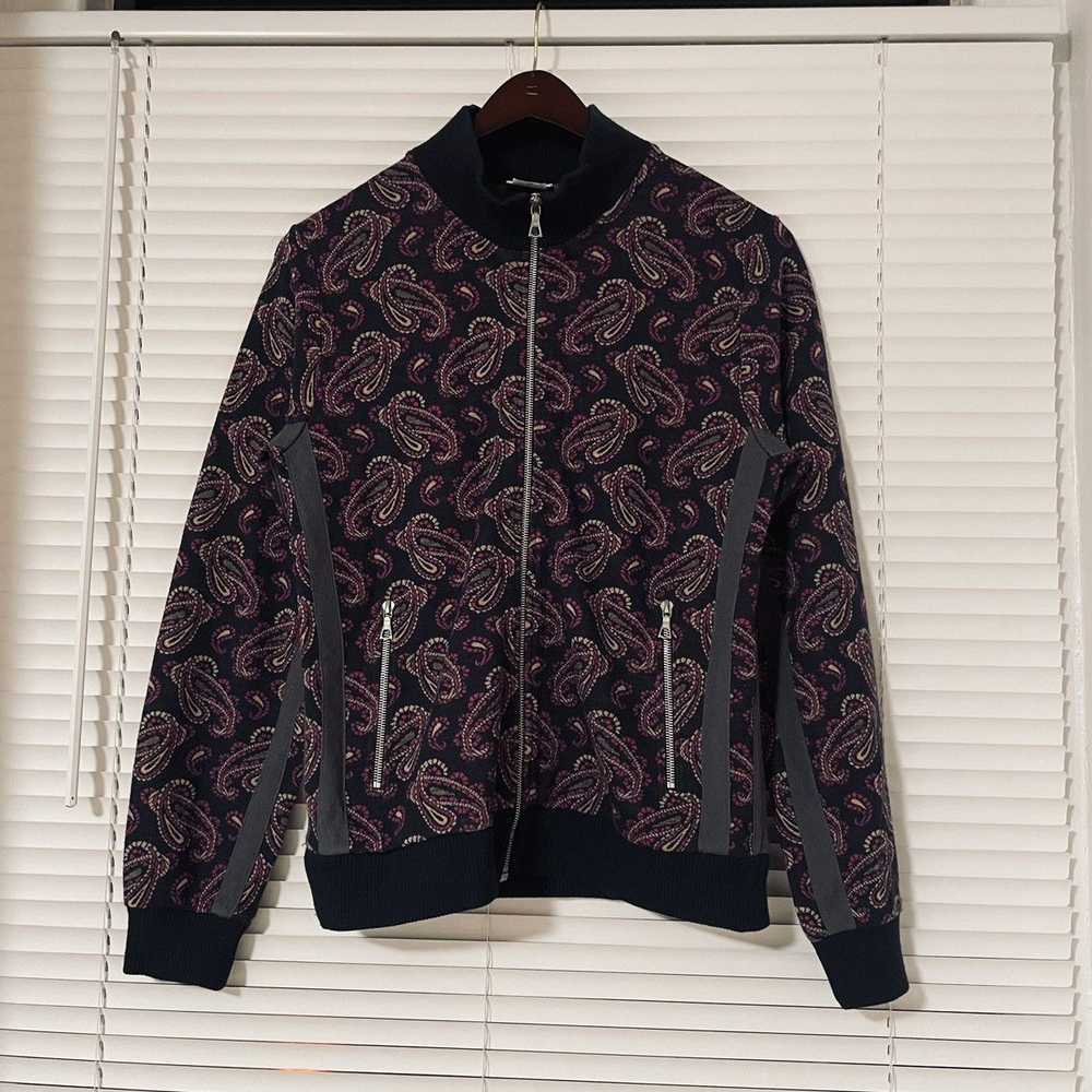 Dries Van Noten Dries Van Noten Paisley Wool Bomb… - image 3