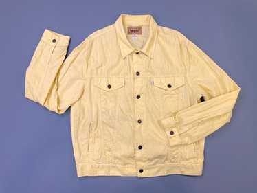 Levi’s opening ceremony trucker jacket Levi's x Opening Ceremony Denim Trucker Track Jacket