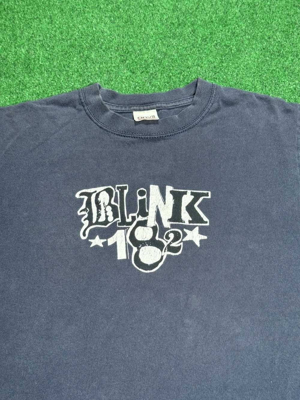 Band Tees × Vintage Vintage Y2K Blink 182 Pop Dis… - image 2