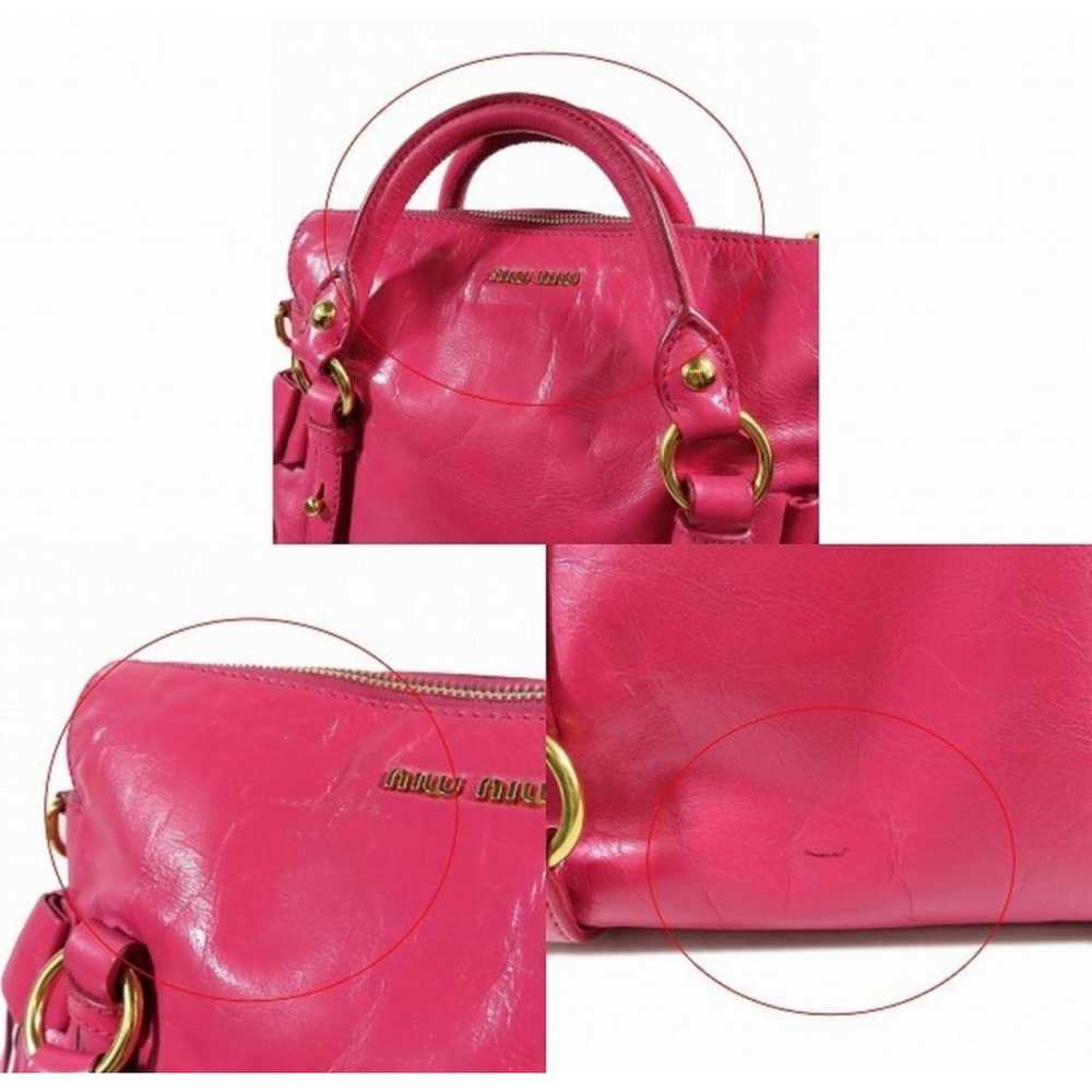 Miu Miu Bow bag leather handbag - image 6