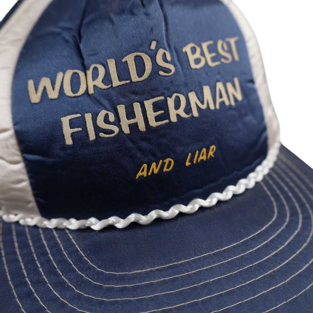 Vintage True Vintage Worlds Best Fisherman and Li… - image 3