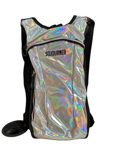 Freedom Rave Wear Silver Holo Sojourner Bag