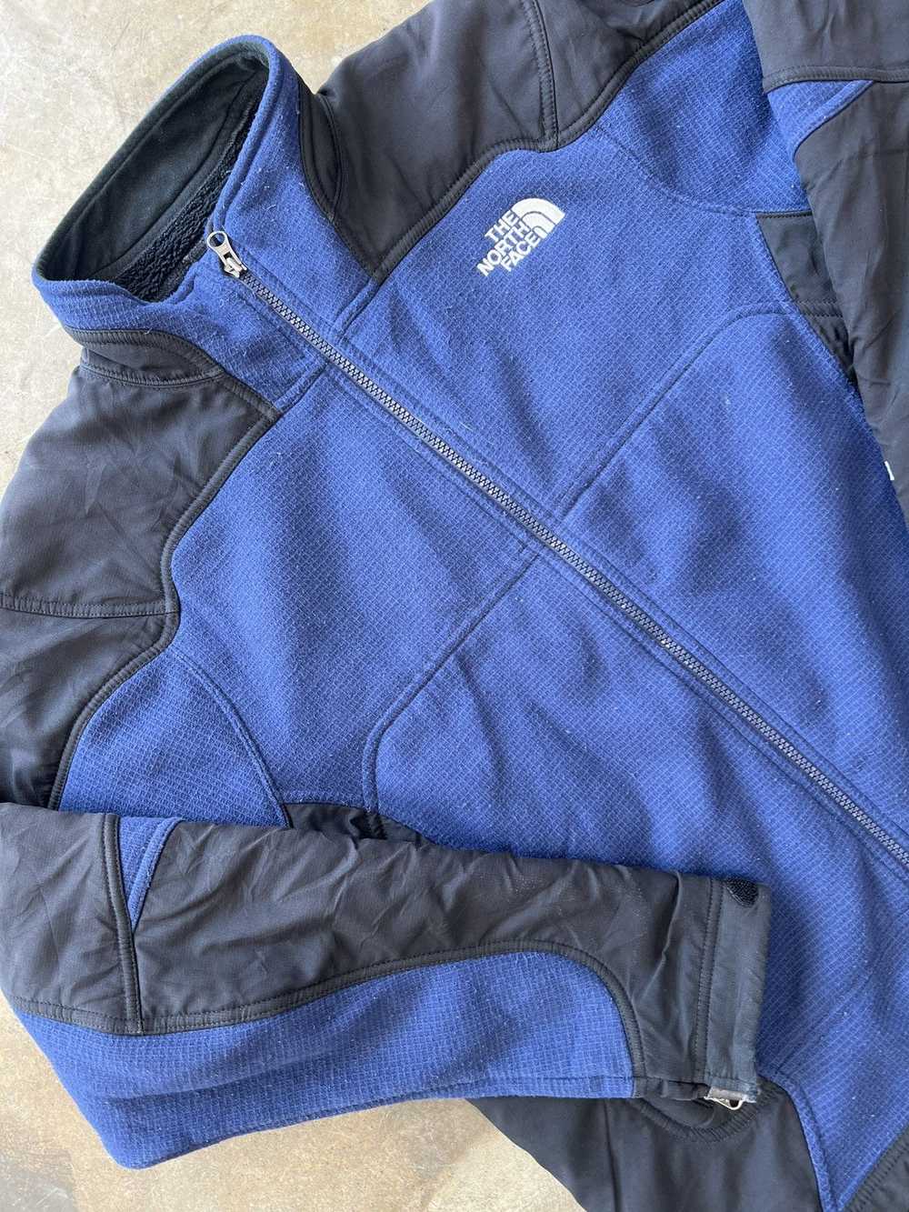 The North Face Vintage North Face Fleece Zip-Up S… - image 1