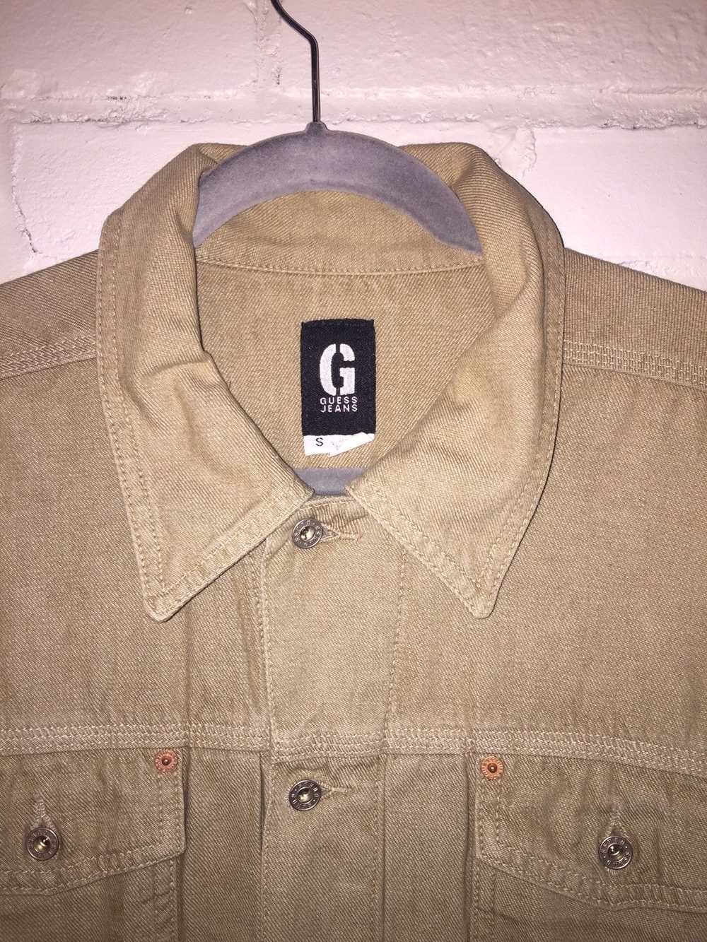 Guess Guess Khaki Denim Jacket - image 2