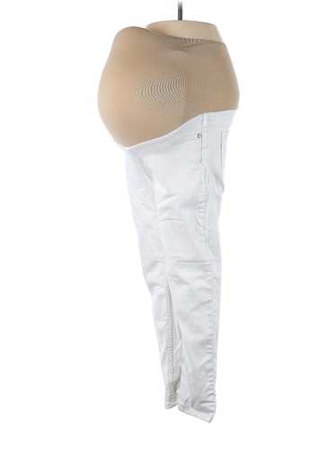 Liz Lange Maternity Women White Jeans 8 Maternity