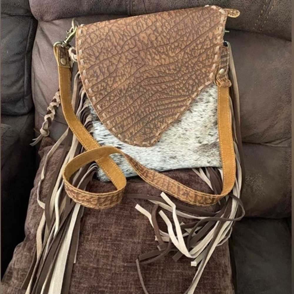 western fringe purse - image 1