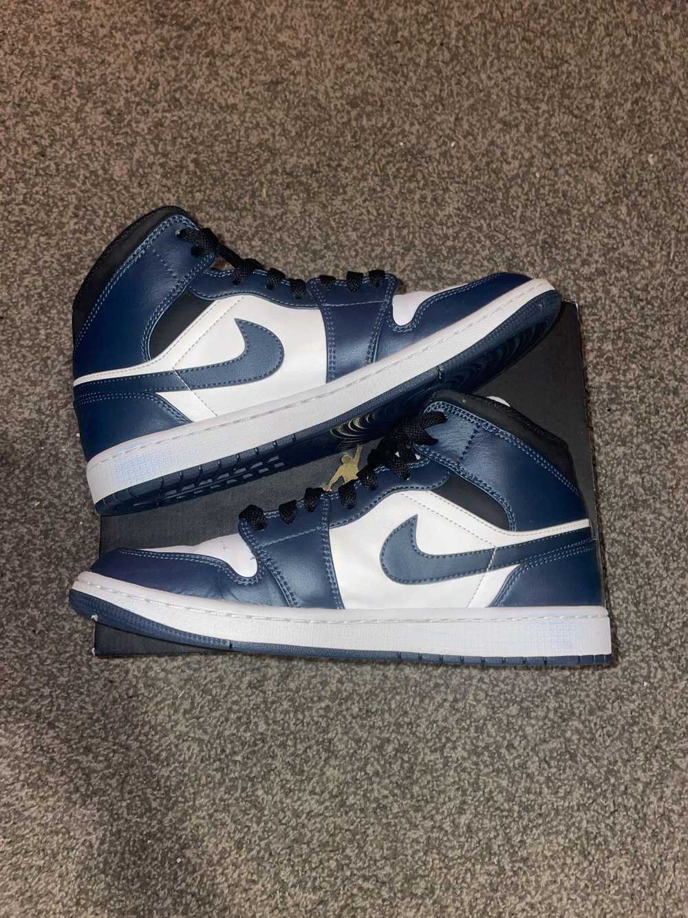 Nike Air Jordan 1 Mid Armory Navy - image 7