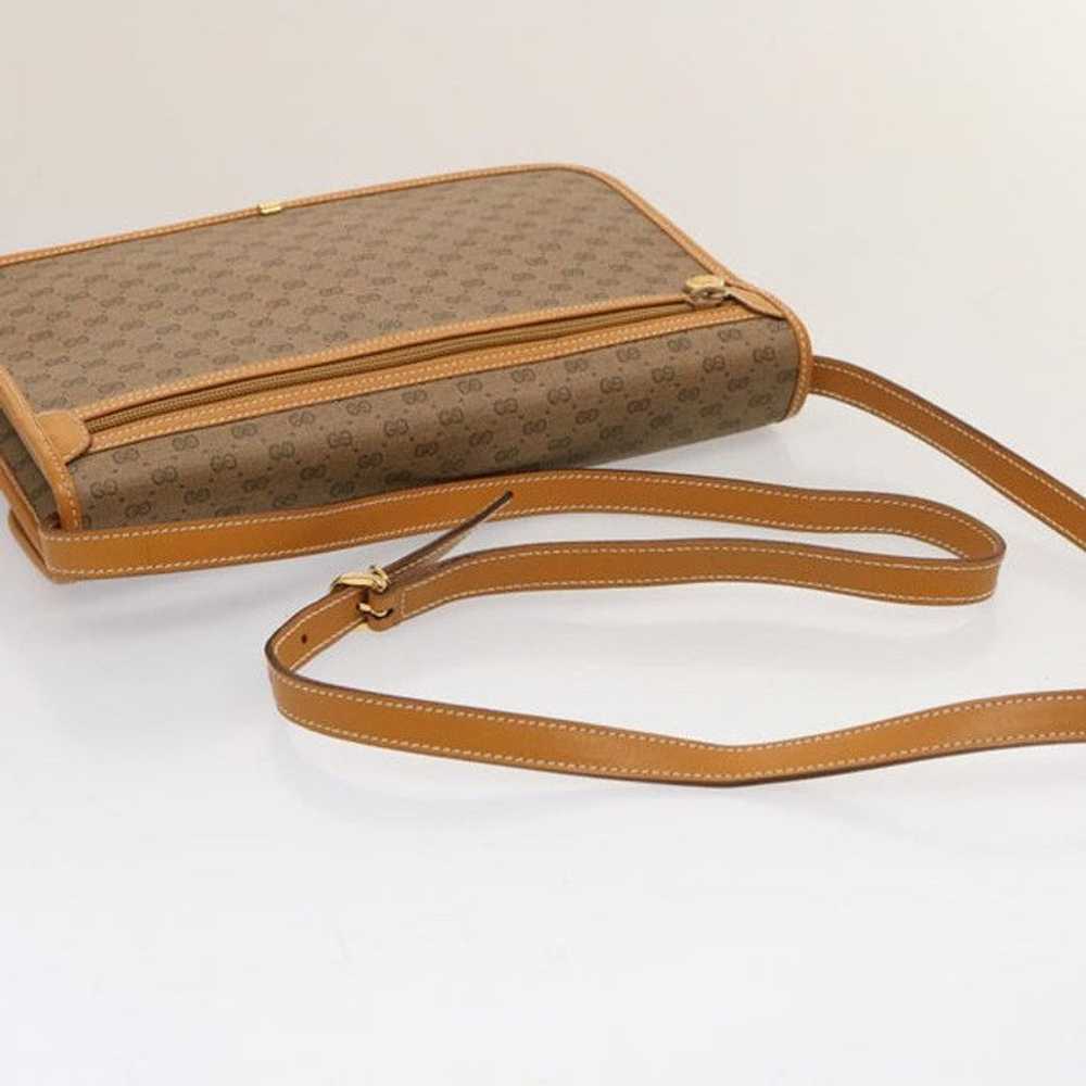 Gucci GUCCI Micro GG Supreme Shoulder Bag PVC Lea… - image 7