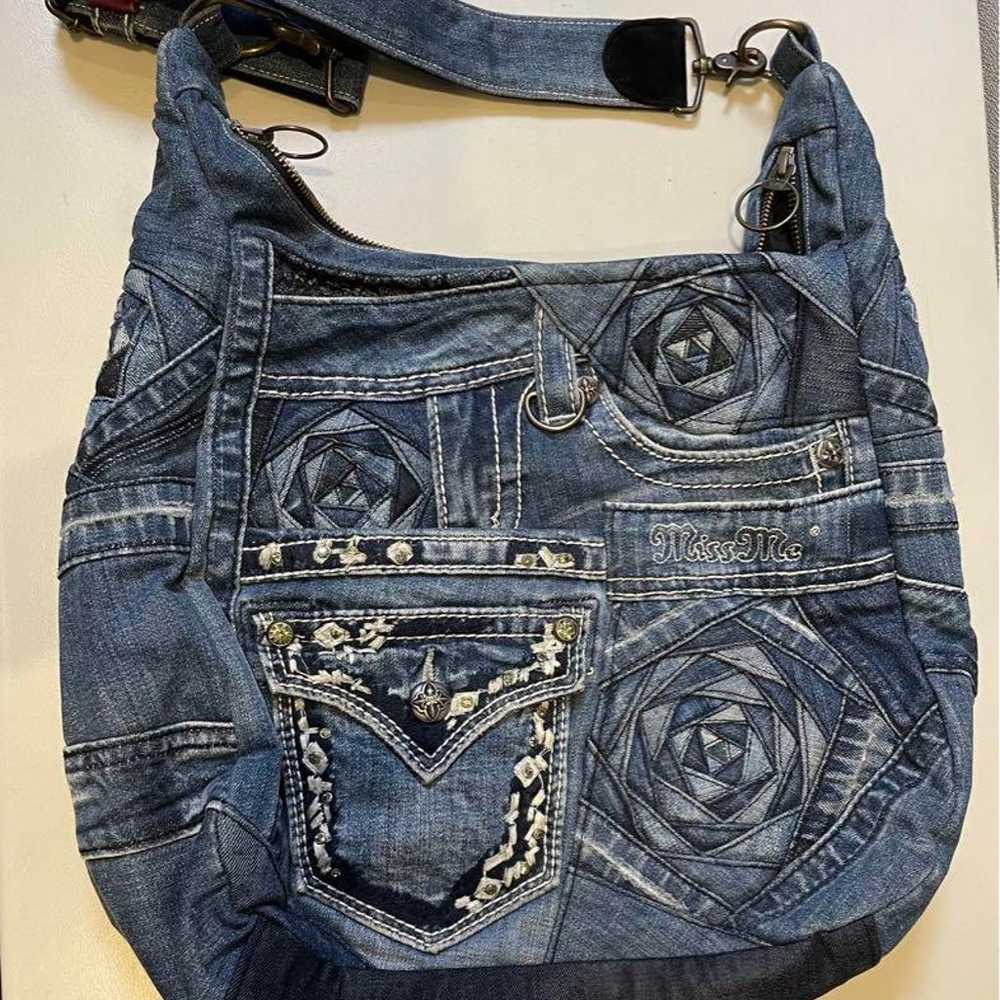 Remake denim shoulder bag - image 3