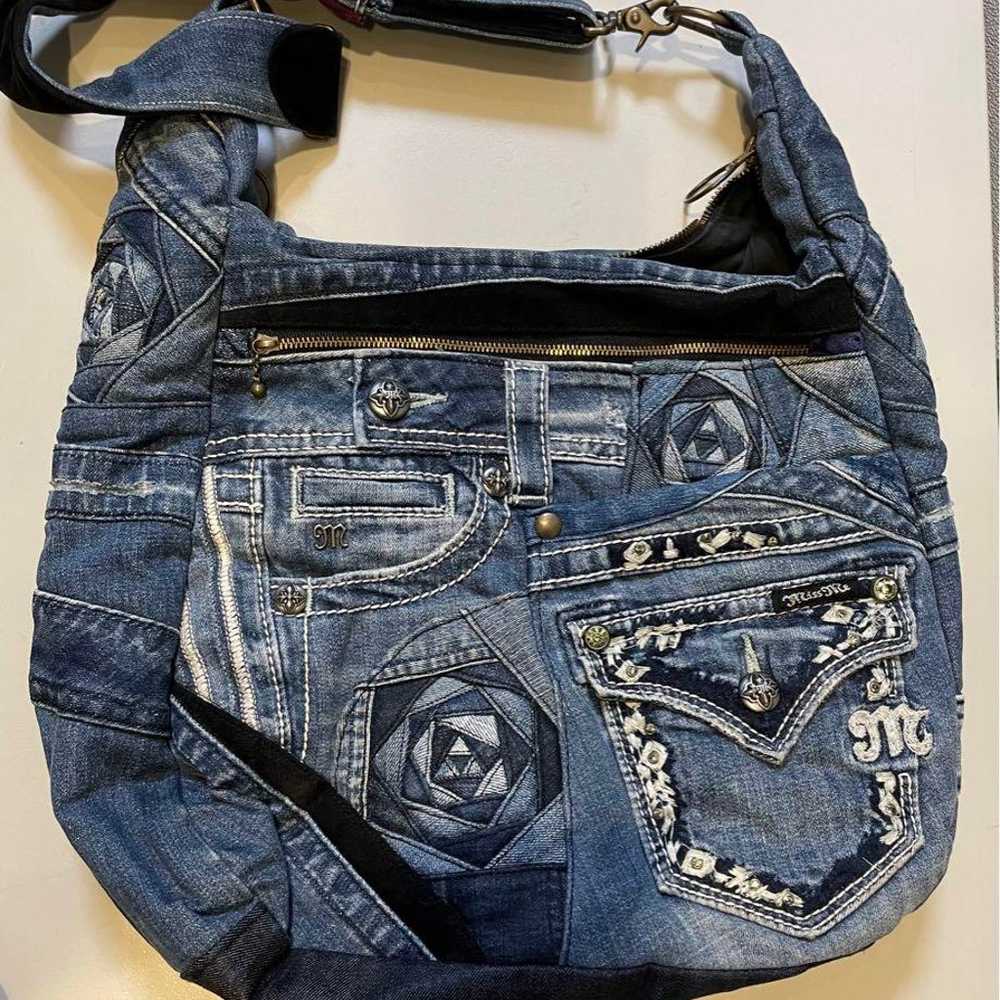 Remake denim shoulder bag - image 4