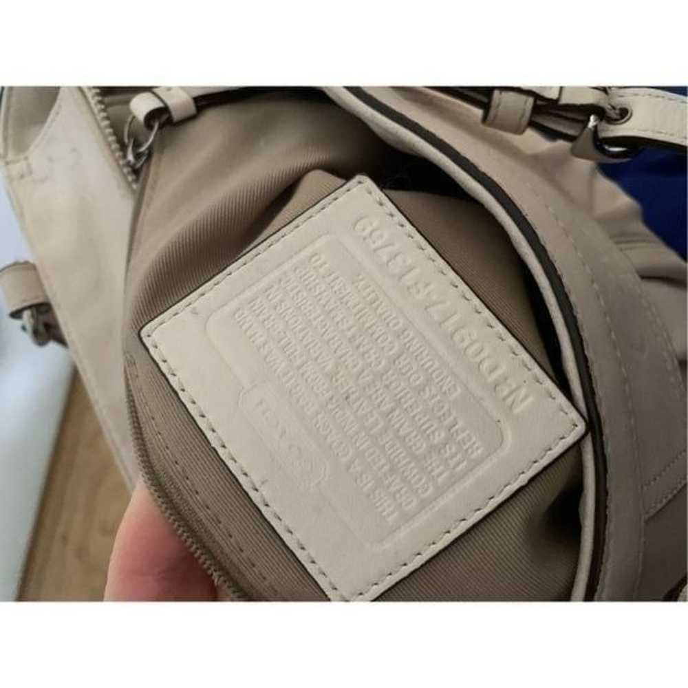 Coach off white or cream shoulder bag - image 5