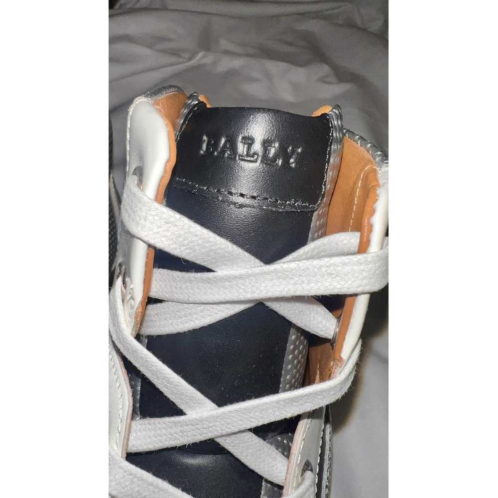 Bally Leather high trainers - image 3