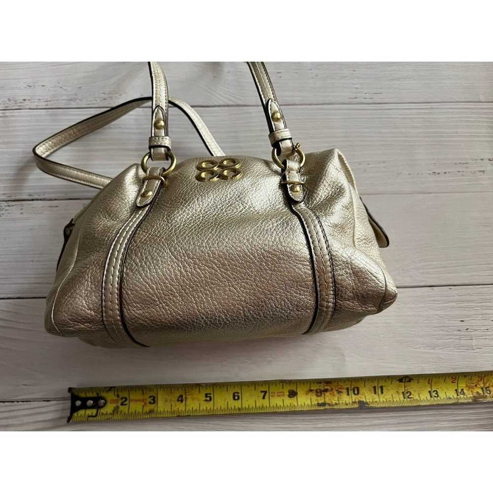 Vintage Coach Gold Handbag - image 4