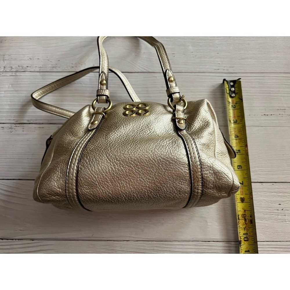 Vintage Coach Gold Handbag - image 5