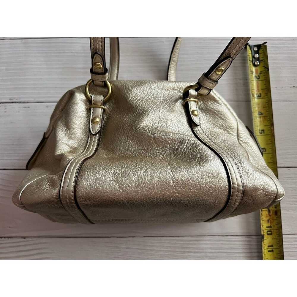 Vintage Coach Gold Handbag - image 6