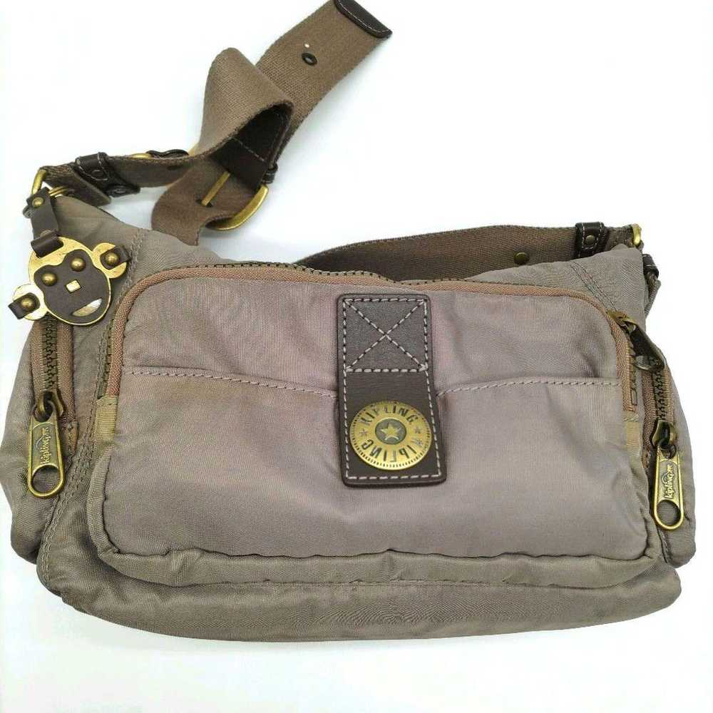 kipling Gray Shoulder Bag - image 3