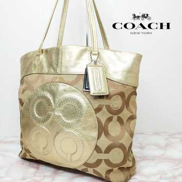 COACH Op Art Tote Bag - image 1