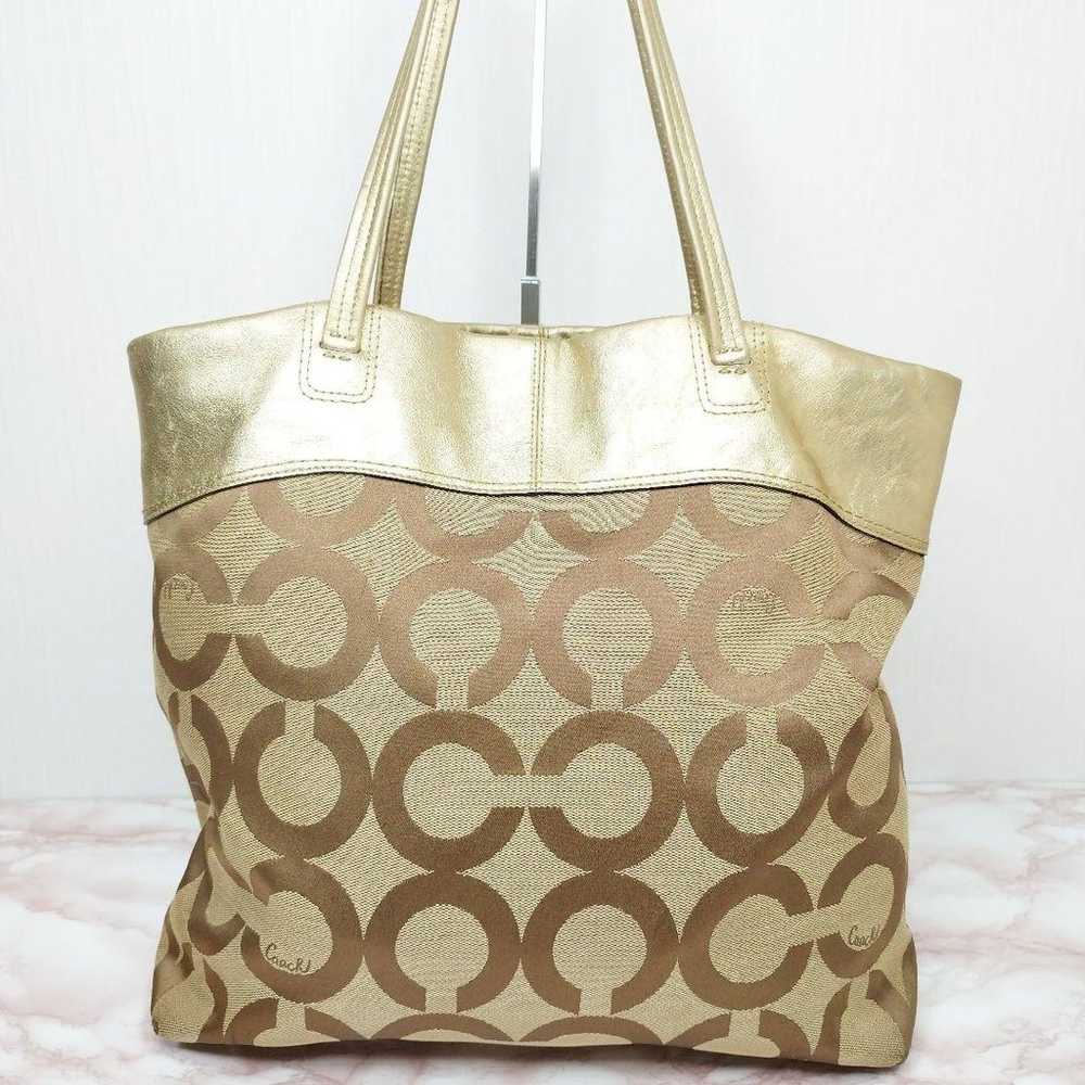 COACH Op Art Tote Bag - image 2