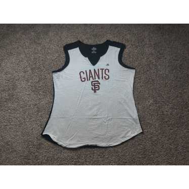 Majestic San Francisco Giants Shirt Adult Mens 2X… - image 1