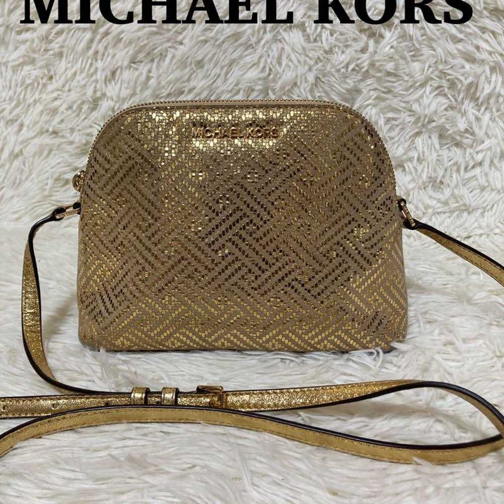 MICHAEL KORS Michael Kors shoulder bag gold. - image 1