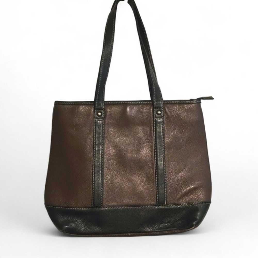 Roma Leather Concealed Carry Handbag Purse Should… - image 2