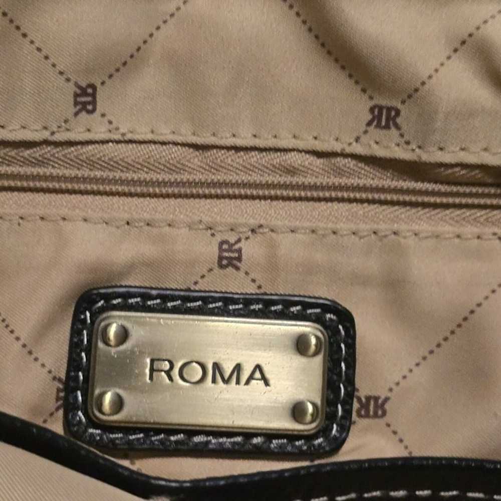 Roma Leather Concealed Carry Handbag Purse Should… - image 5