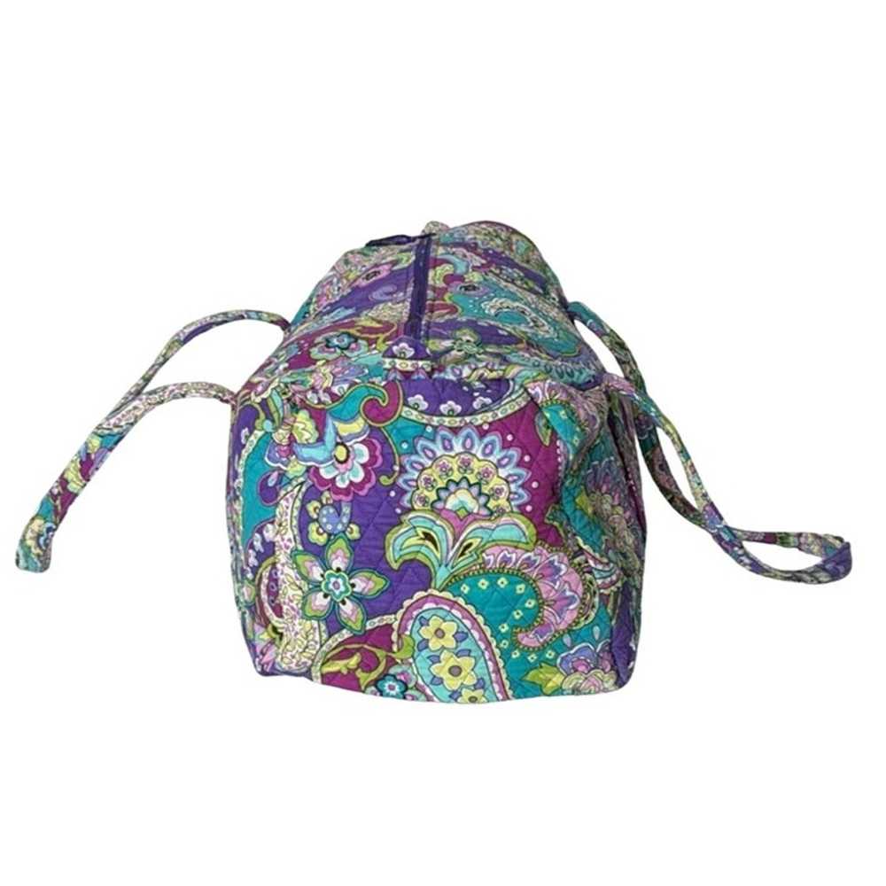 Vera Bradley Paisley Celebration Large Duffle Bag… - image 2