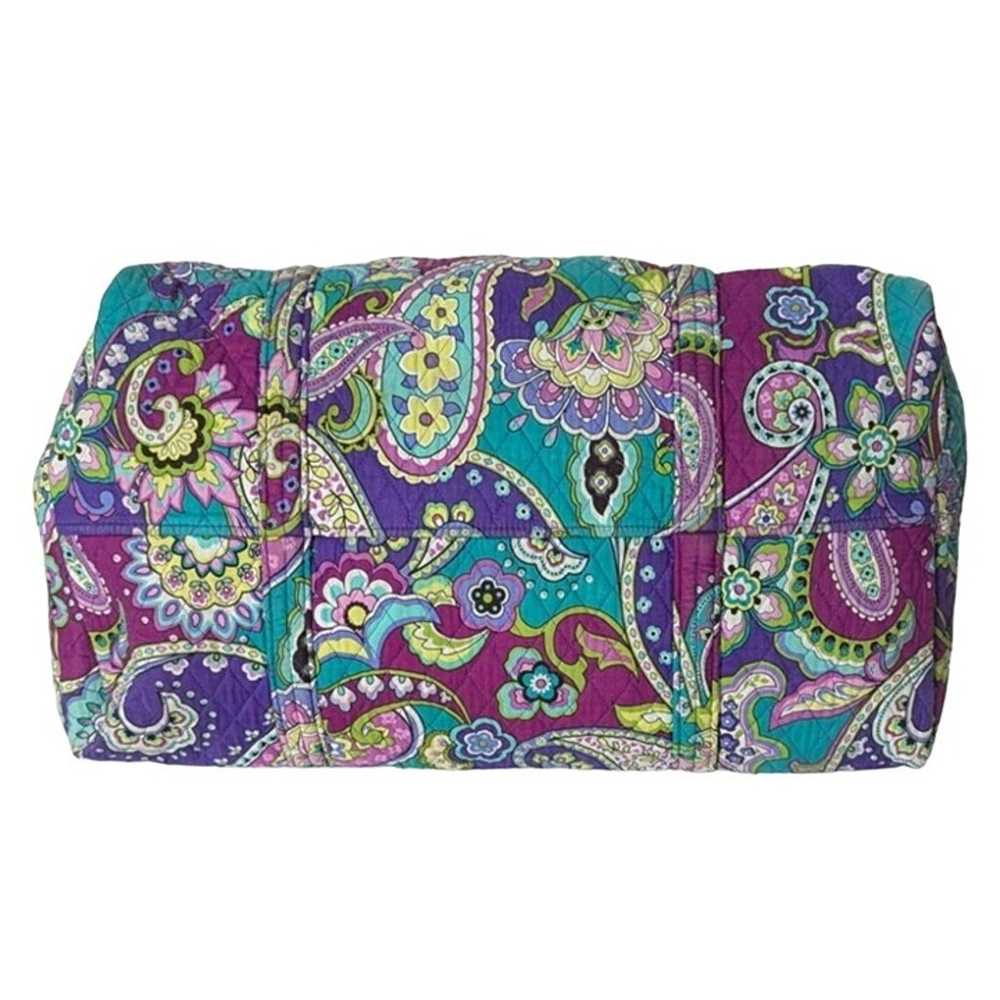 Vera Bradley Paisley Celebration Large Duffle Bag… - image 3