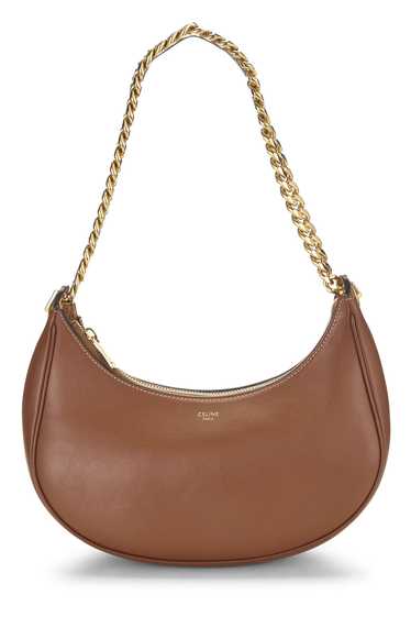 Brown Calfskin Ava Chain Medium