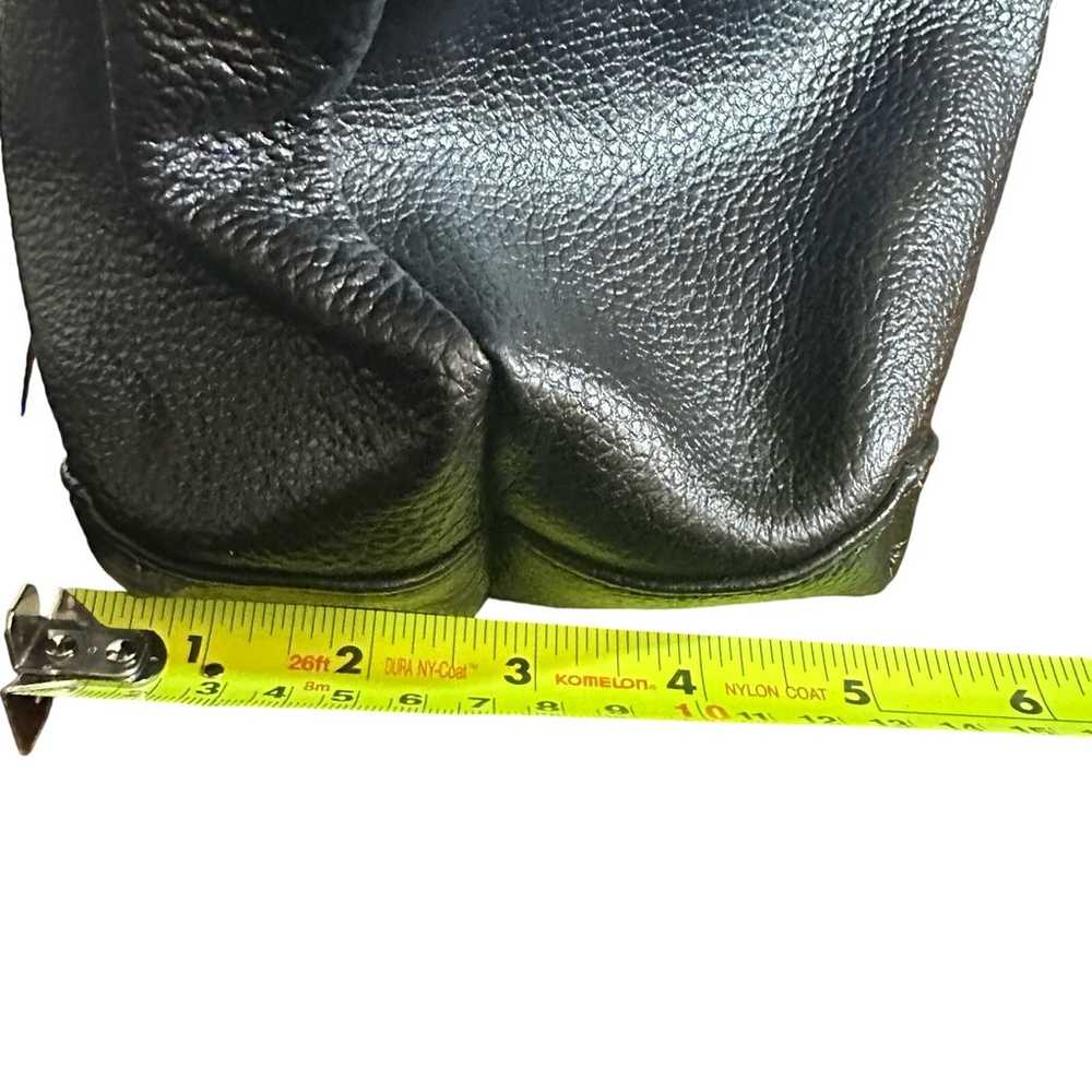 Cuore & Pelle Amelia Bag Black Leather Large Satc… - image 9