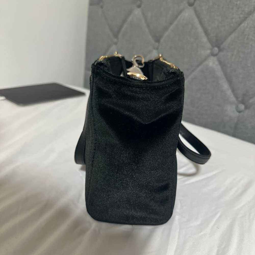 Kate Spade black velvet bag - image 3