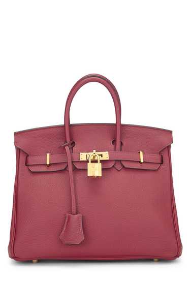 Rouge Grenat Togo Birkin 25