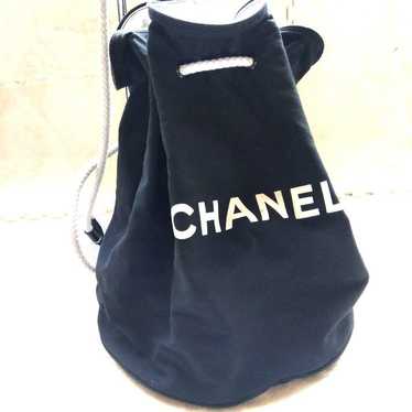 Chanel drawstring backpack canvas novelty. - image 1