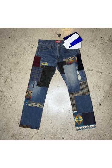 Junya Watanabe X Levi’s Pendleton Patchwork Jeans 