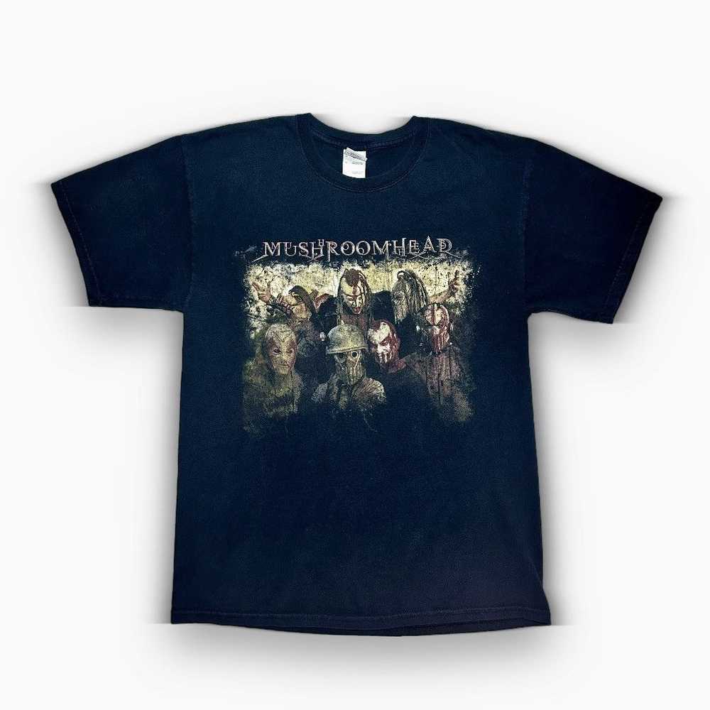 Gildan Vintage Y2K Mushroomhead Band T-Shirt Doub… - image 1