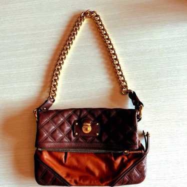 Marc Jacobs Brown Quilting Shoulder Bag