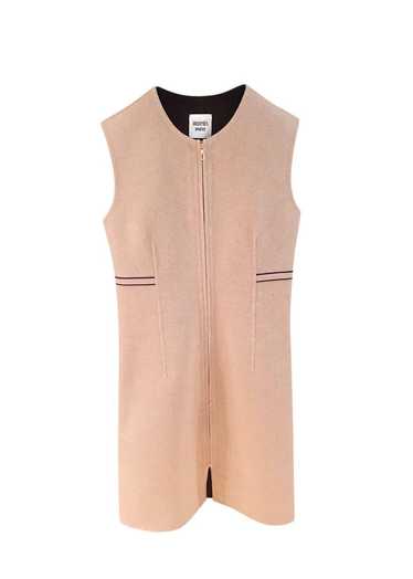 Product Details Hermes Beige Cashmere Shift Dress