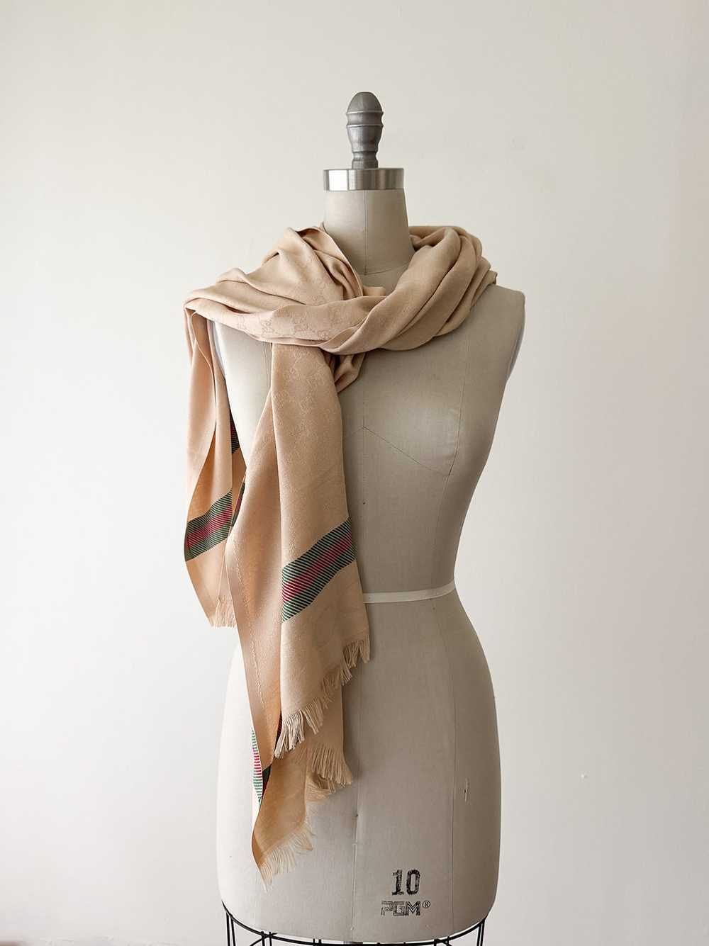 Gucci Stripe Scarf - image 2