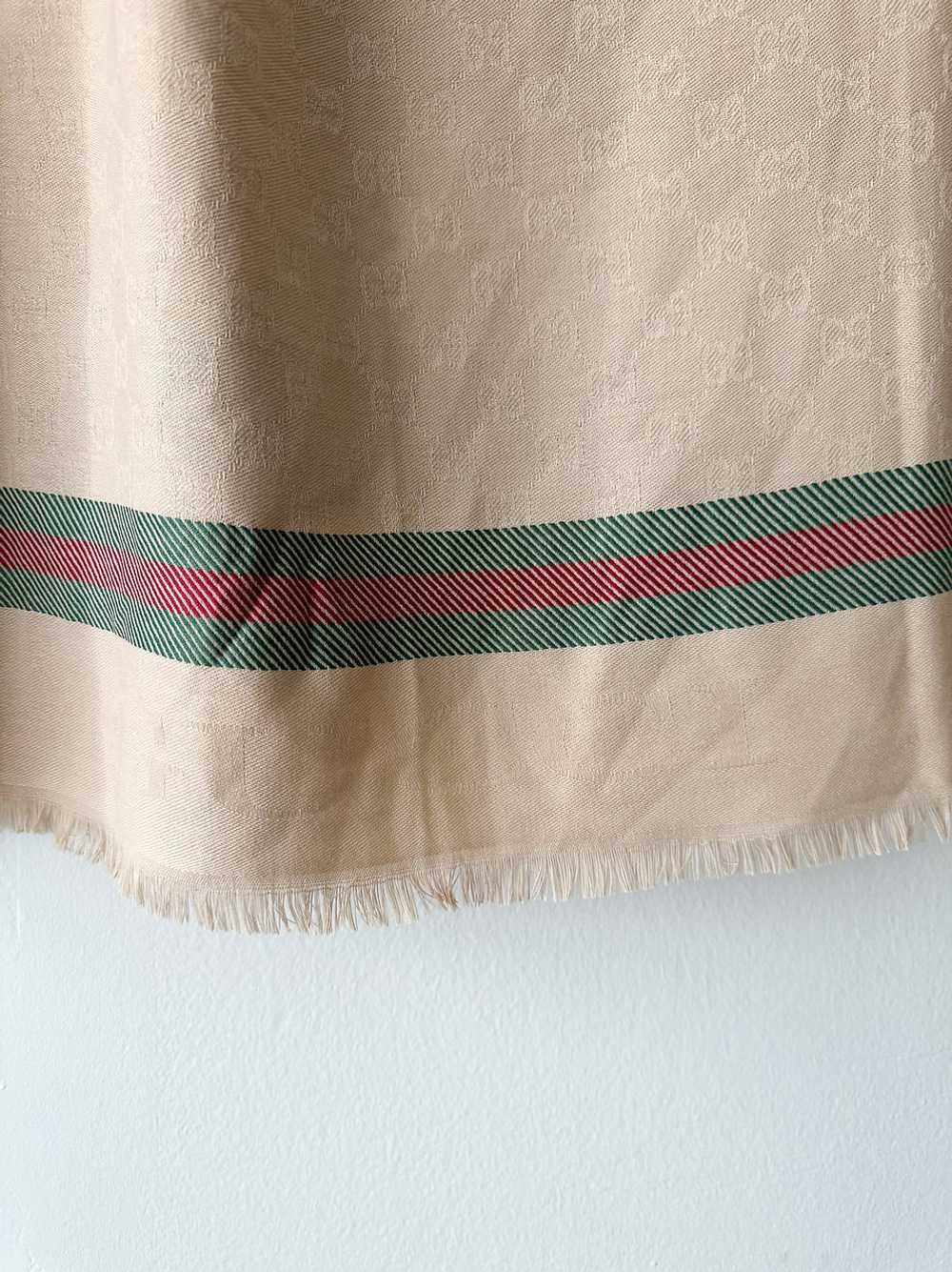 Gucci Stripe Scarf - image 5