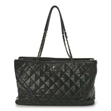 CHANEL Caviar Quilted Large Be Caviar Tote Black