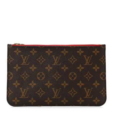 LOUIS VUITTON Monogram Neverfull MM GM Pochette C… - image 1