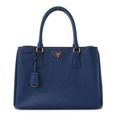 PRADA Saffiano Lux Medium Tote Bluette - image 1