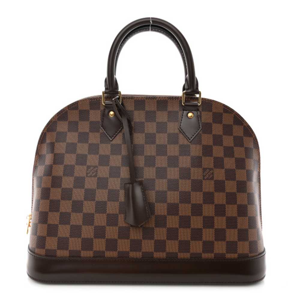 LOUIS VUITTON Damier Ebene Alma MM - image 1