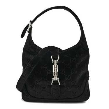 GUCCI New Velvet Ashmir GG Monogram Small Jackie … - image 1