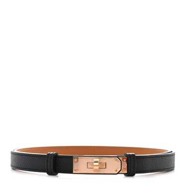 HERMES Epsom Kelly Belt Black - image 1