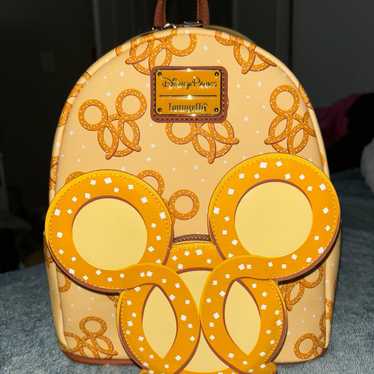 Loungefly Disney Parks Mickey Mouse Pretzel Scent… - image 1