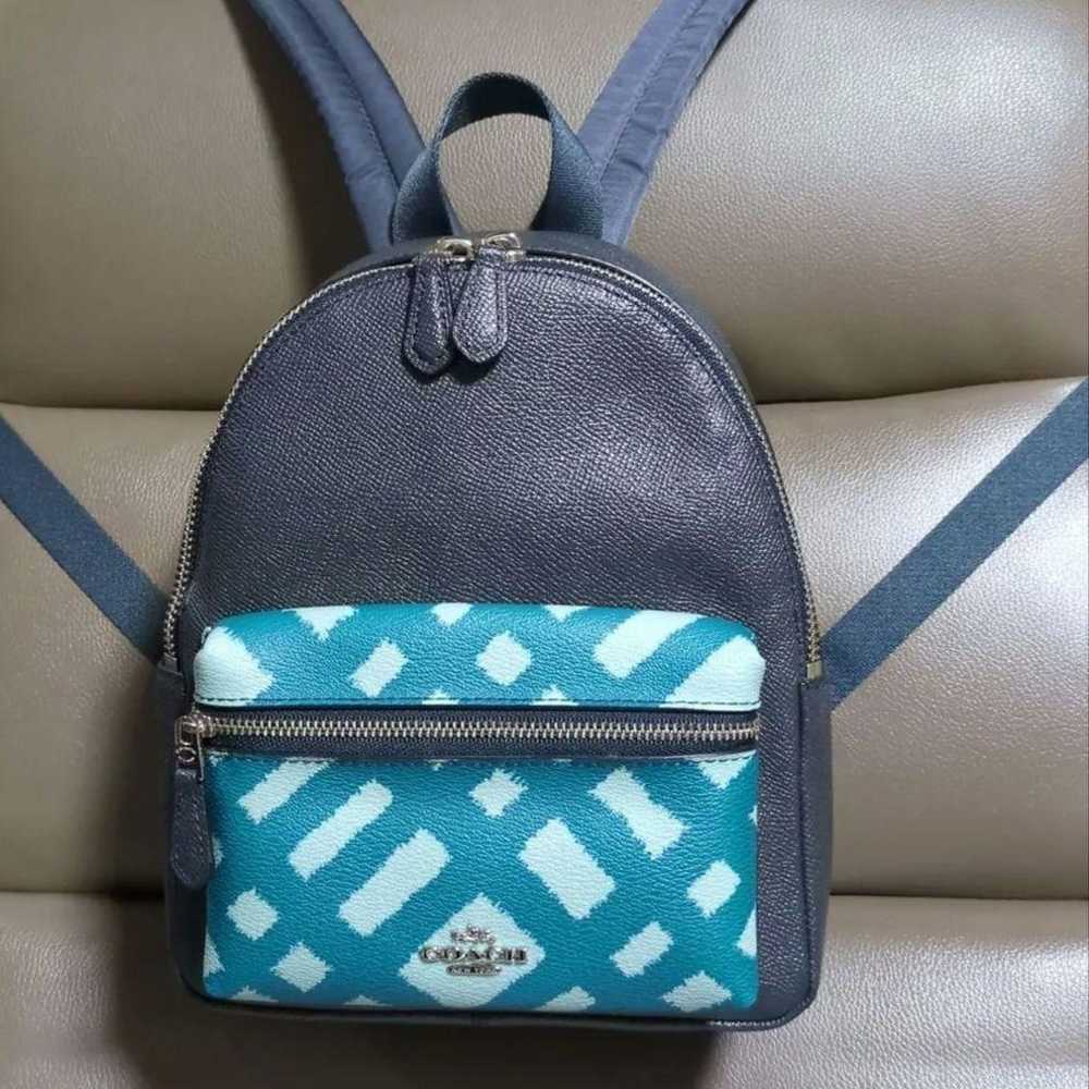 Beautiful. COACH. Mini. Black backpack. - image 1