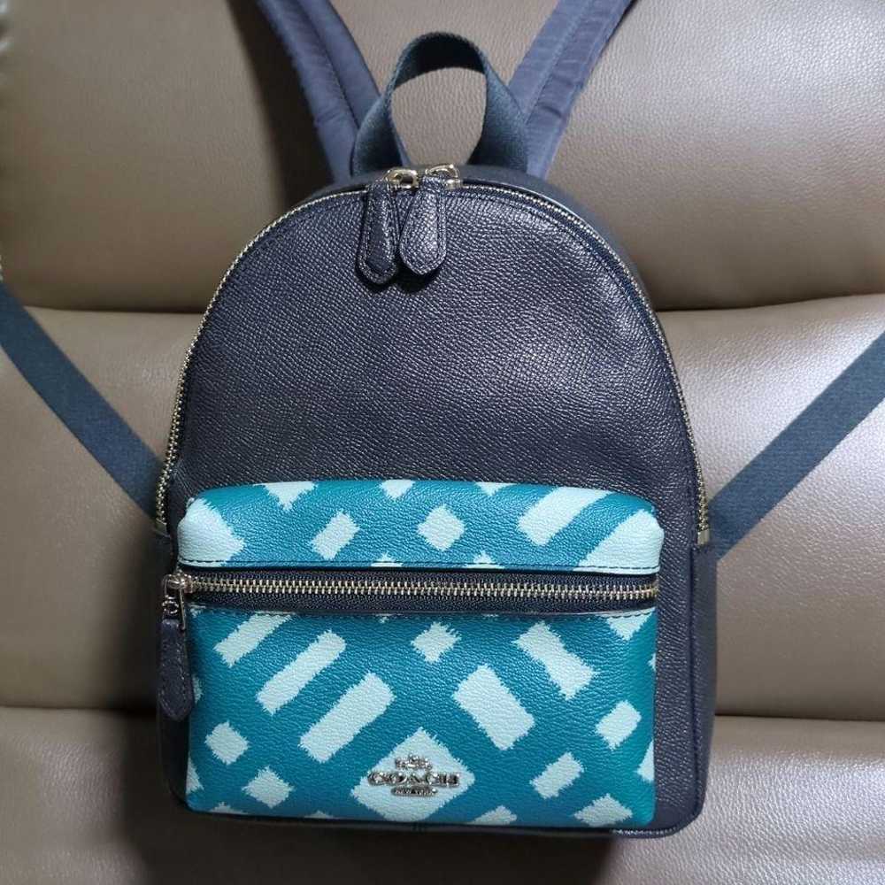 Beautiful. COACH. Mini. Black backpack. - image 2